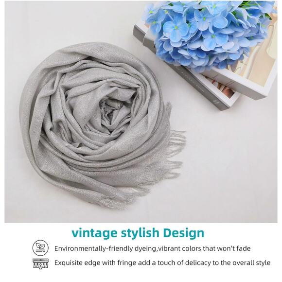 Lightweight Shawls and Wraps for Women for Evening Party Dresses Wedding Party - Picture 2 of 6